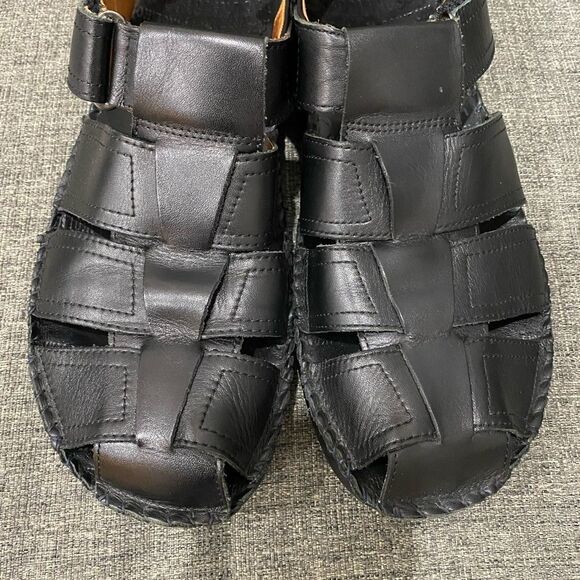 Pikolinos Tarifa Black Leather Sandals Men Size 43 (9 9.5) main image 10